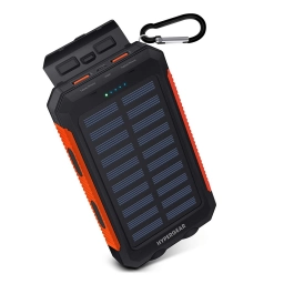 POWER BANK SOLAR 10000 MAH (INCLUYE LINTERNA Y BRUJULA)