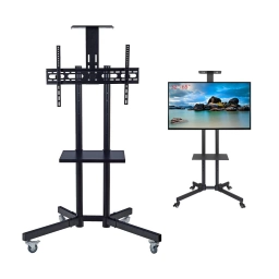 SOPORTE DE PISO PARA TV O MONITOR (32 A 65 PULGADAS)