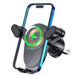 ZEQI SOPORTE PARA AUTO CON CARGA INALAMBRICA 15W     MODEL: ZE-C929