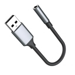 ZEQI ADAPTADOR USB (3.5MM HEMBRA)     MODEL: ZE-U406