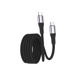 ZEQI CABLE DE DATOS 100W (USB-C - USB-C) 2M     MODEL: ZE-V392 C-C