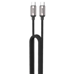 ZEQI CABLE DE DATOS 100W (USB-C - USB-C) 1.2M     MODEL: ZE-V361