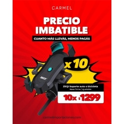 IMBATIBLES X10 - ZEQI SOPORTE PARA MOTO  BICICLETA (TOTALMENTE AJUSTABLE)     MODEL: ZE-C902