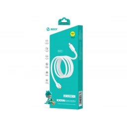 ZEQI CABLE DE DATOS 100W (USB-C - USB-C) 1.2M ZE-V200-C-C