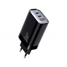 ZEQI CARGADOR DE PARED GAN (USB-A + PD USB-C 65W) ZE-EU041