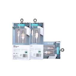 ZEQI CABLE DE DATOS (USB - MICRO USB) 3M     MODEL: ZE-V354