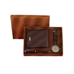 SET DE REGALO HOM 3P RELOJ BILLETERA LAPICERA