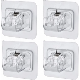 GANCHO COLGANTE AUTOADHESIVO TIPO PALILLO (10 UNIDADES)